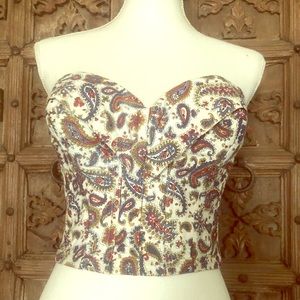Vintage Paisley Corset